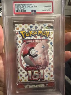 151 Booster Pack PSA 10