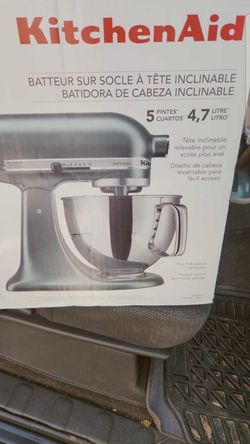KitchenAid 5 Quart 4.7 Liters Brand New And Sealed