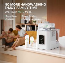 Aurakich baby bottle washer, sterilizer and dryer