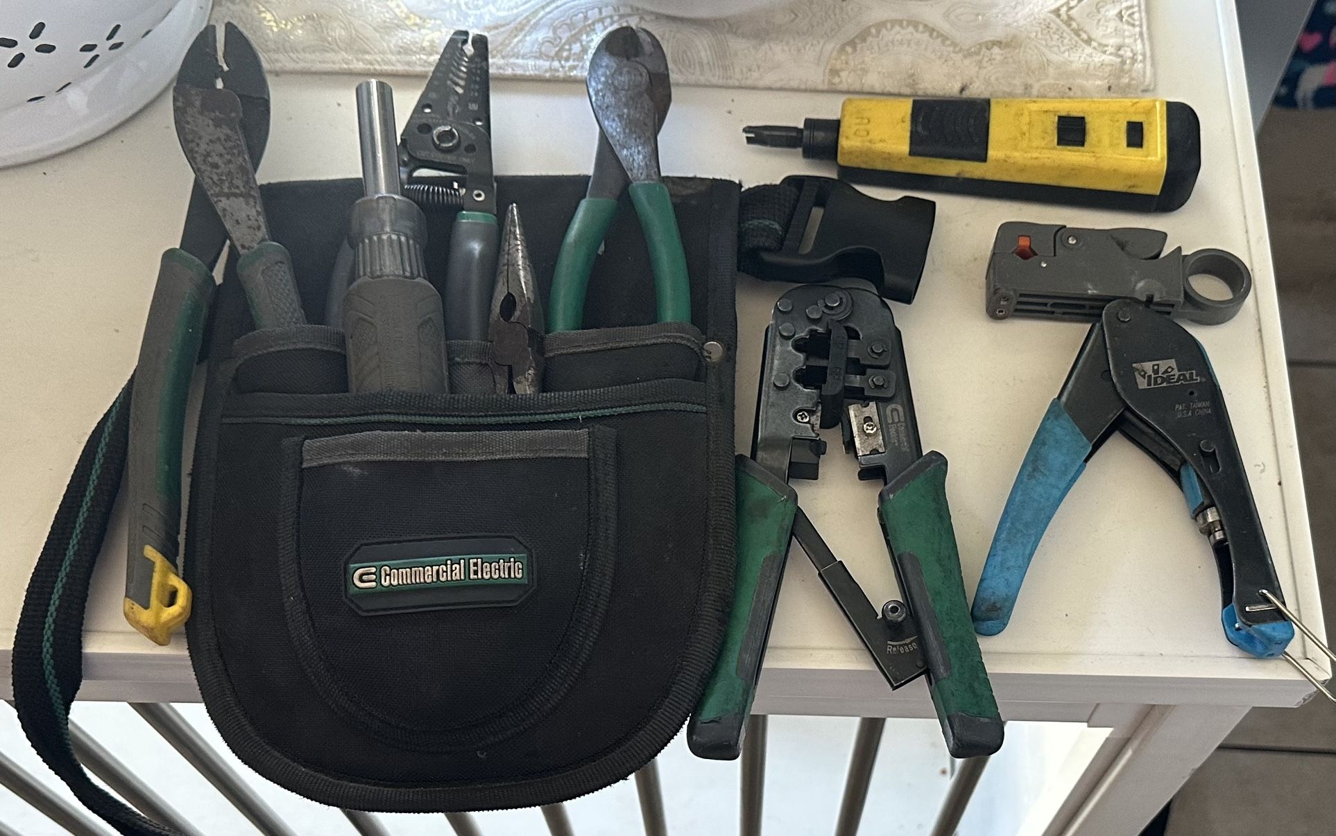Electrical Tools And Belt Tool Holster