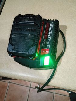 craftsman battery & charger