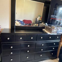 Dresser and Mirror