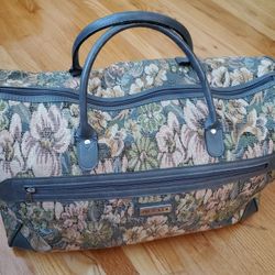 Protocol Floral Tapestry Travel Bag Luggage 