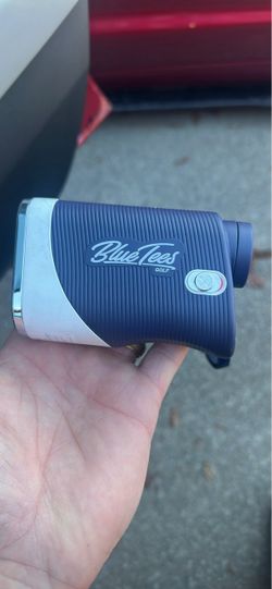 Blue tee range finder