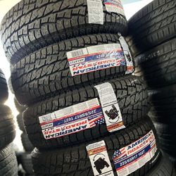 Vendo Set De Llantas 225/65/R17 American Tires Alterrain Las 4 Por $430 