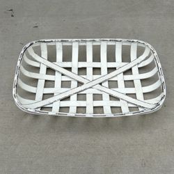 White Basket/Tray 