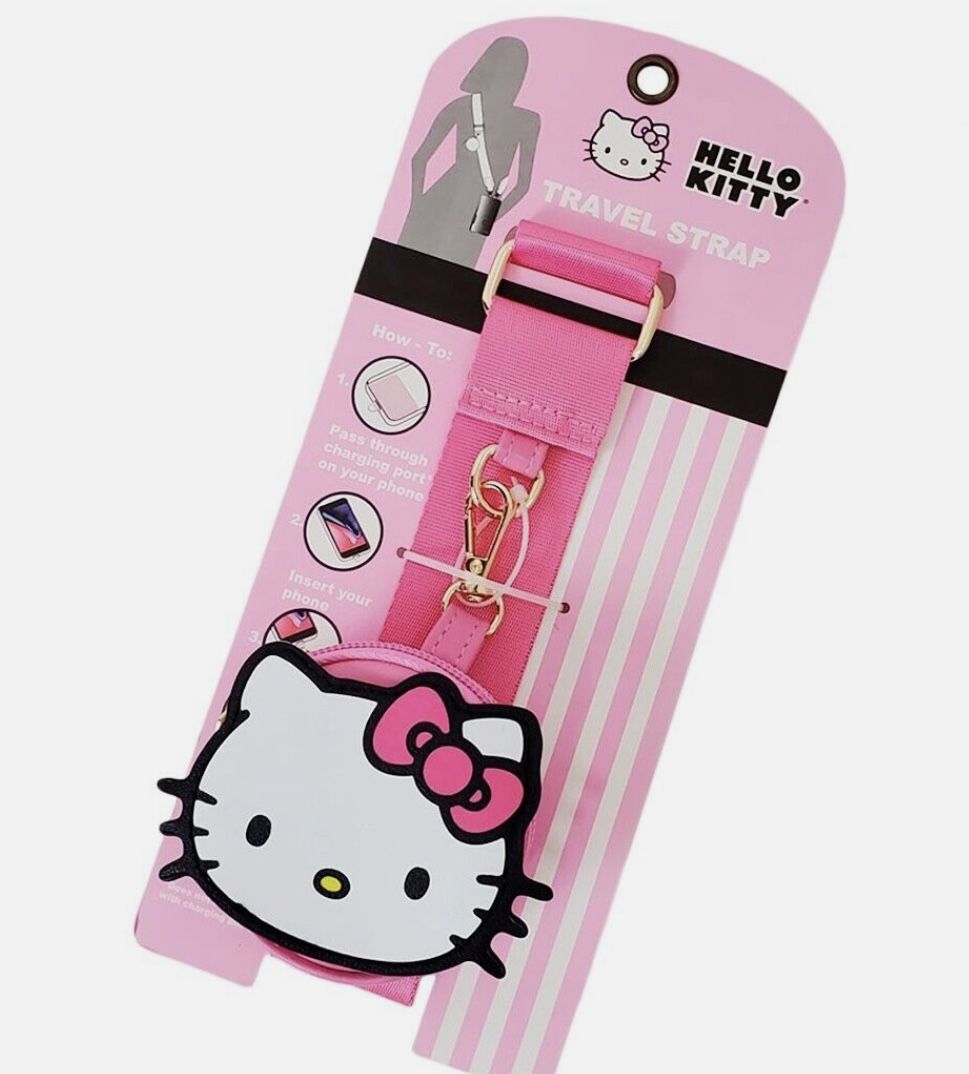 Hello Kitty Coin Purse W Strap
