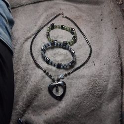 Vintage Magnetic 'Balance' Bead Neclace/Bracelet