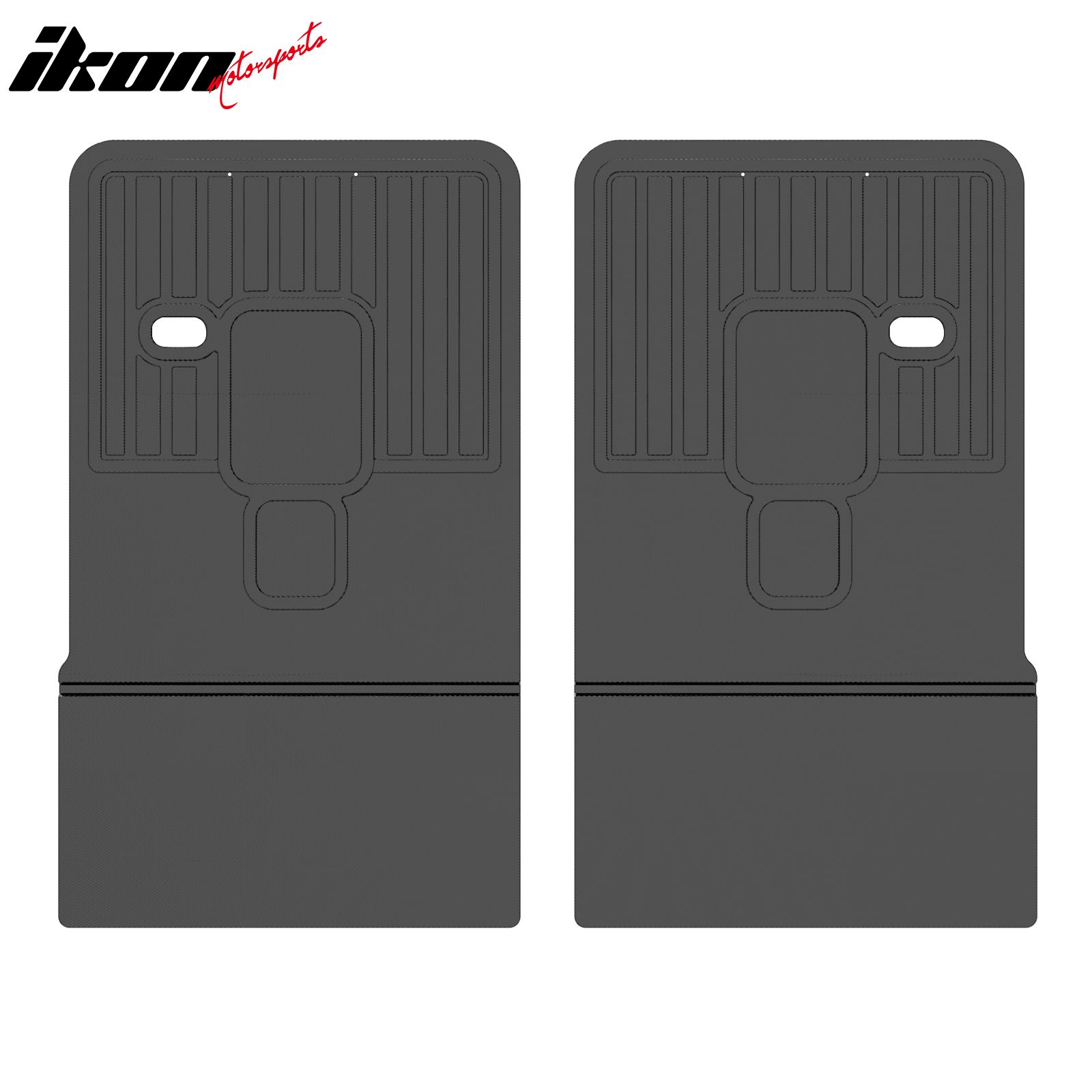 Fits 2021-2025 Jeep Grand Cherokee L TPE Backrest Mat Heavy Duty Seat Back Cover