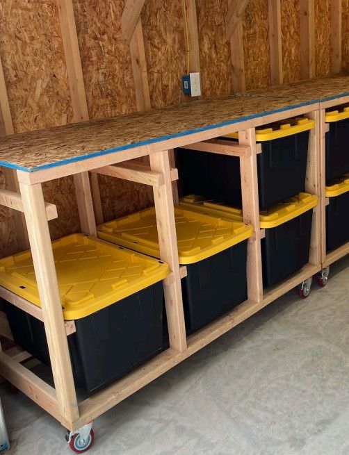 Mobile Workbench Withe Storage