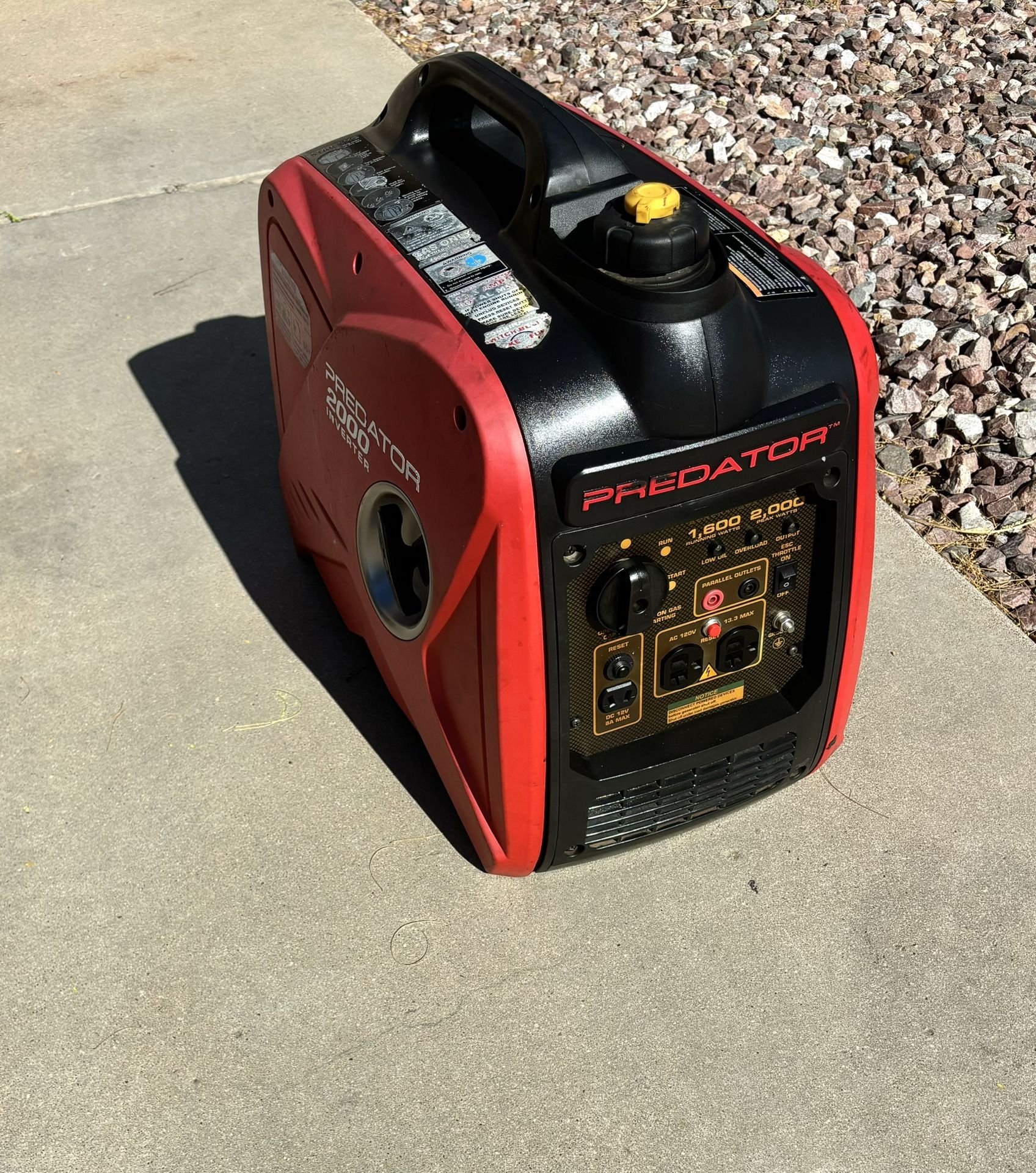 Predator 2000 Inverter Generator for Sale in Phoenix, AZ OfferUp