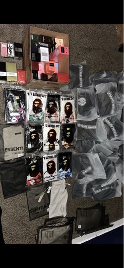 Mixed Streetwear & Fragrance Lot