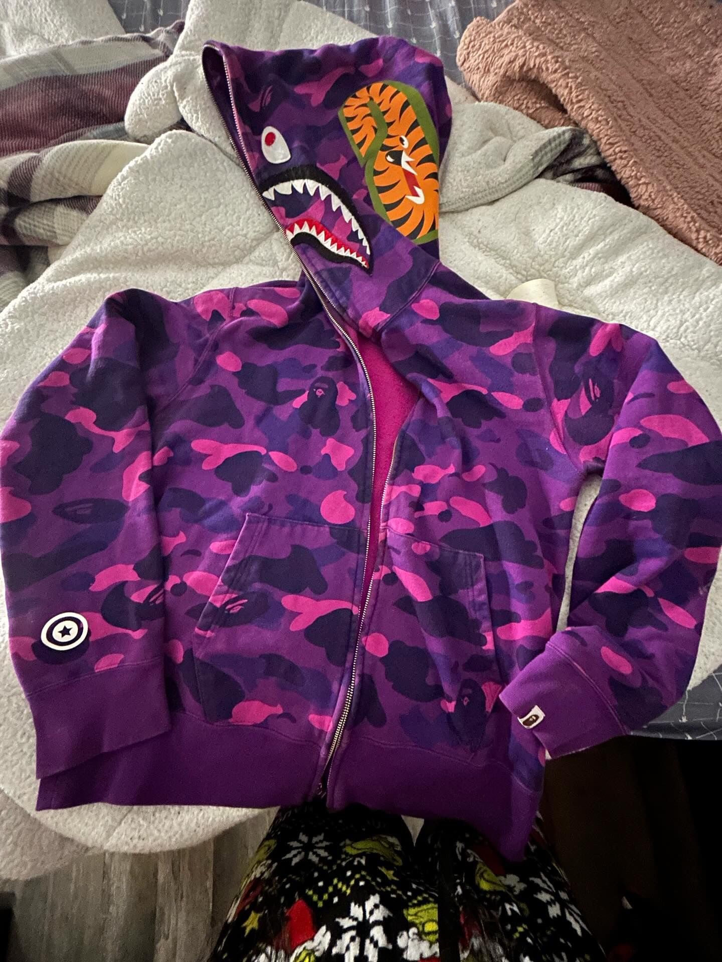 Bathing Ape Hoodie Purple XL,All Products : American Fashion Style Bags On Sale