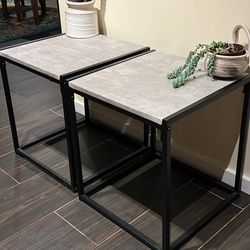 Pair Of Matching End Table / Side Tables