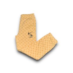 Nike sportswear AOP club fleece tapered sweatpants beige youth medium 