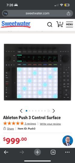 Ableton Push 3 Control Surface