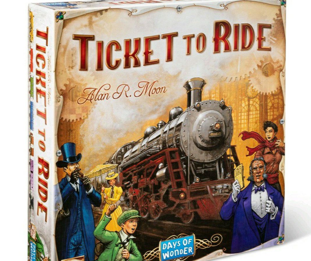A Ticket To Ride Board Game