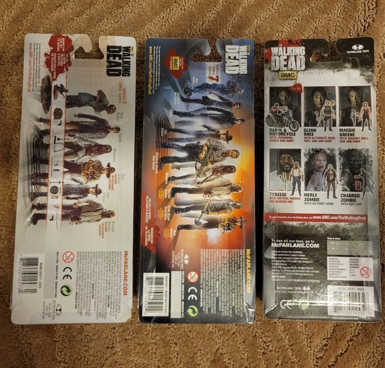 The Walking Dead Action Figures Sealed New In Box