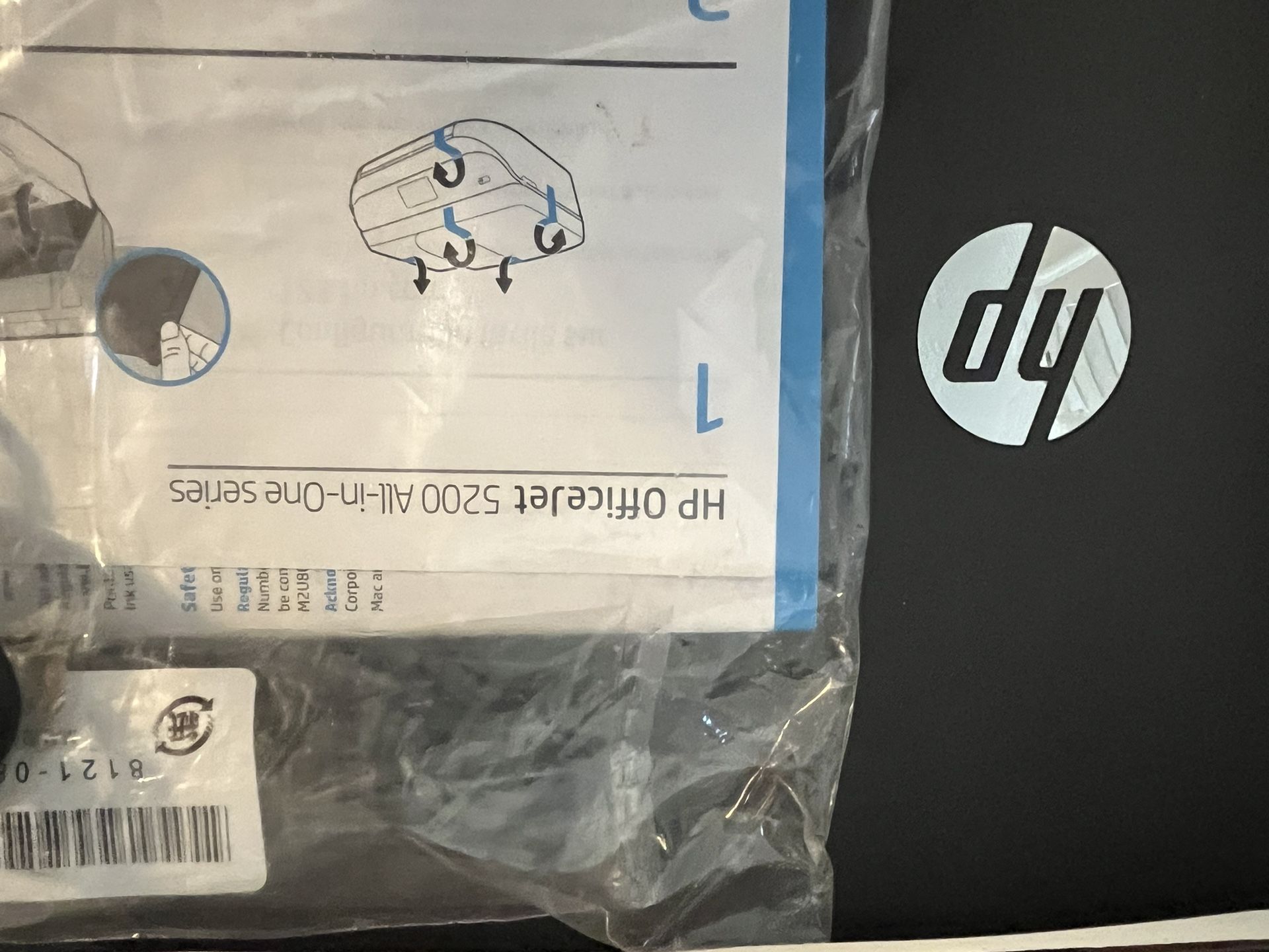 HP Office Jet 5200 All In One Series Printer Fax Copy