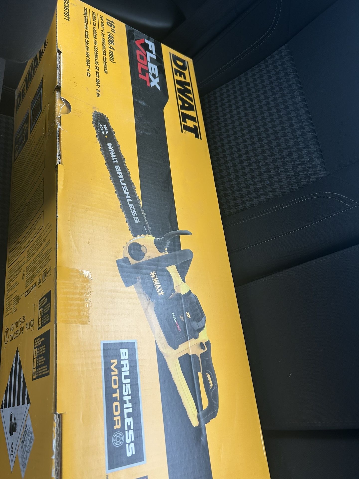 60v Max Brushless Chainsaw Dewalt