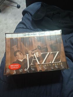 Sealed vhs set of the pbs series on Jazz