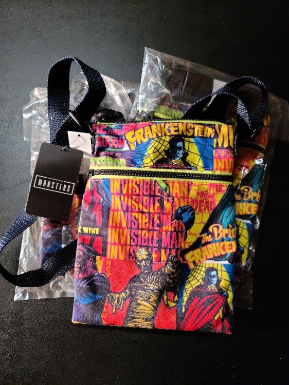 LOUNGEFLY Universal Monsters PASSPORT BAG