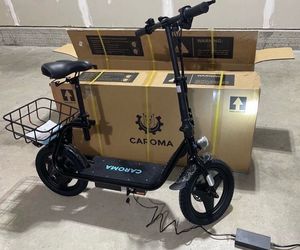 Electric Scooter with Seat, 1200W Peak 30 Miles Range 20Mph Top Speed, Foldable Electric Scooter for Adults with Basket, Gray