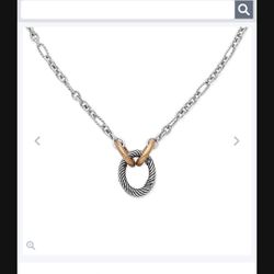 James Avery Charm Holder Necklace 