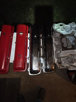 Intake, valve covers