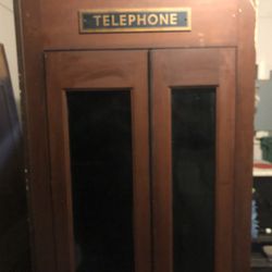 Antique Bell Phone booth