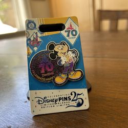 Disney 70th Anniversary Pin 