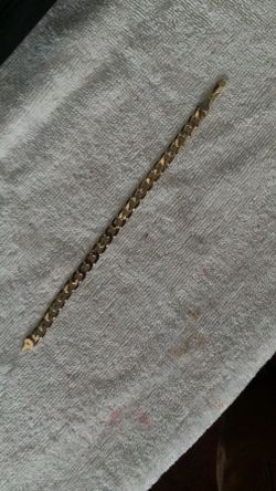 14k gold bracelet