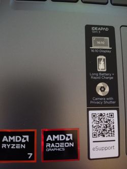 Brand New In Box Touchscreen Lenovo IdeaPad Slim 3 Laptop AMD Ryzen 7