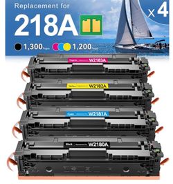 218A Toner Cartridges 4 Pack