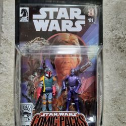 Star Wars Comic Packs Boba Fett And RA-7 Droid #81. Check Out My Other SW Items For Sale