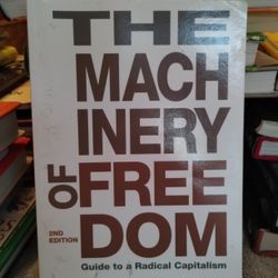 The Machinery Of Freedom By David Friedman