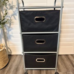 3 Drawer Storage Cart