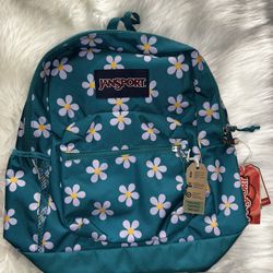JanSport Cross Town Plus Backpack  "Precious Petals