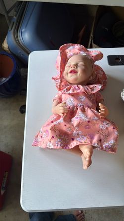 Realistic baby doll that’s a girl