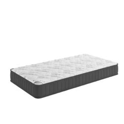 Ottomanson Infinity 9 in. Twin Made in USA Firm Hybrid Mattress Cool Airflow with Edge to Edge Pocket Coil, Bed in A Box, Ottopedic