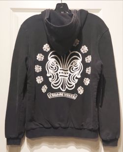 CHROME HEARTS THERMAL VINTAGE ORIGINAL HOODIE ( PLEASE READ DESCRIPTION MORE DETAIL INFORMATION ABOUT FOR THE HOODIE )