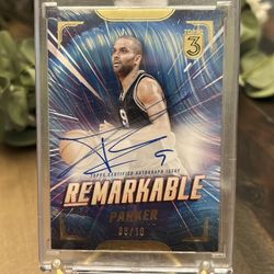 Tony Parker Auto 8/10