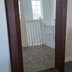 Tall Leaning Mirror 