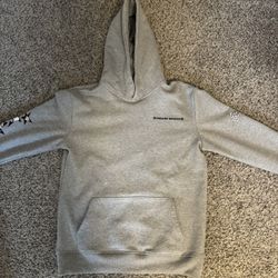 Grey Chrome Hearts Hoodie