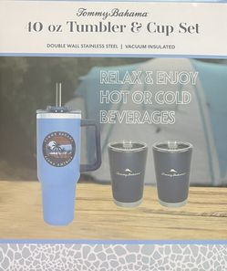 Tommy Bahama Tumbler W/Cups