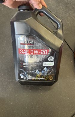 Kirkland Signature 0W-20 Full Synthetic Motor Oil 5-quart