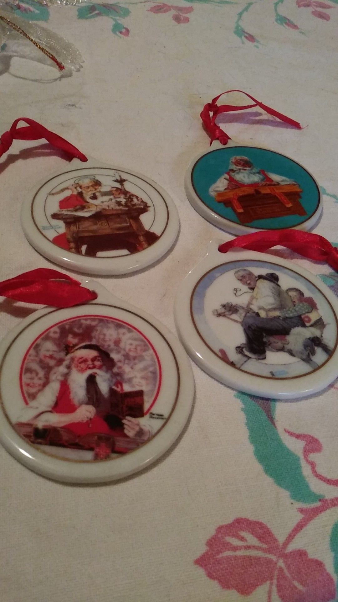 Norman Rockwell-JC Penney Holiday Ornaments