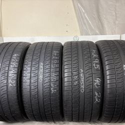 Set 4 Tires 295 40 22 Pirelli Scorpion Zero As No Repairs