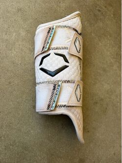 Evoshield right leg guard baseball (white)