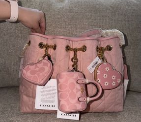 Coach Heart charms